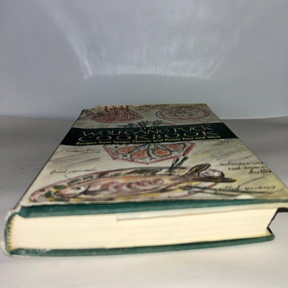 The Wolfgang Puck Cookbook 1986 Signed First Edition, Hardcover, Dust Jacket - Picture 2 of 12